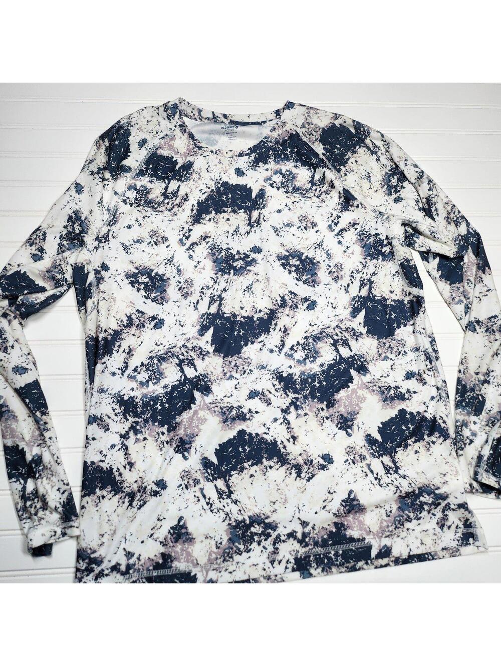 Old Navy Active Women's Long Sleeve Go-Dry Cool Technical Fabric Breathe On Lrg - Picture 1 of 5